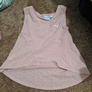 XS Puma High/Low workout top